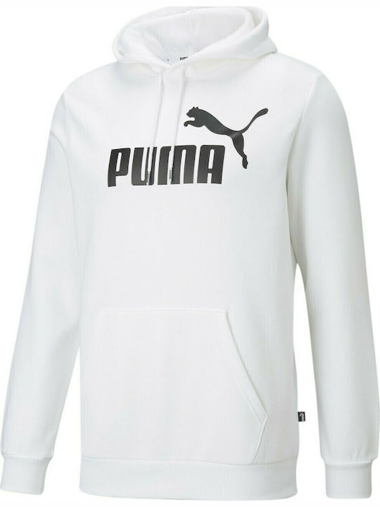 Big Logo Sweatshirt With Hood White