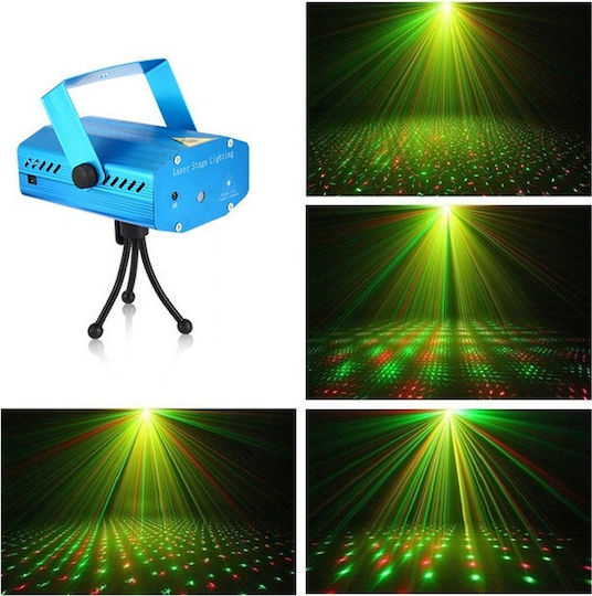 Factory Laser Beam Mini Projector Κόκκινο / Πράσινο