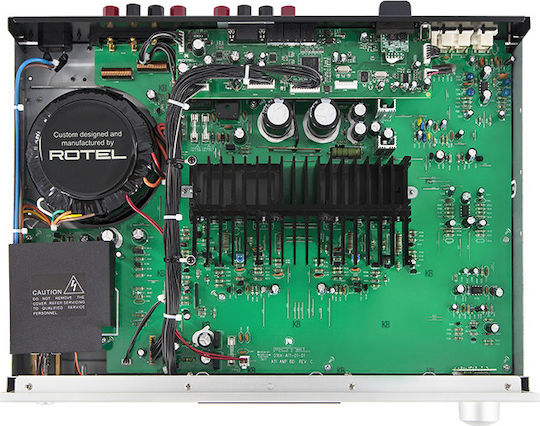 Rotel A-11 Tribute Integrated Hi-Fi Amplifier Stereo 50W/8Ω Silver