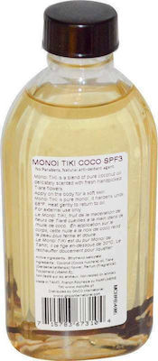 Monoi Tiki Tahiti Monoi Oil Coco Coconut SPF3 120ml