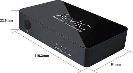 Arylic S10 Wireless Preamp Streamer Μαύρο