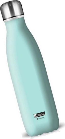 I-Total iDrink Colors Bottle Thermos Stainless Steel BPA Free 500ml Green