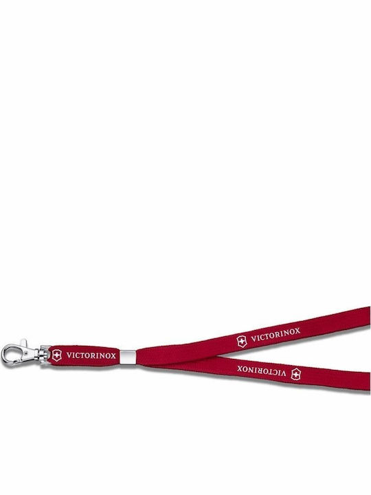 Victorinox Κορδόνι Λαιμού Snap-Hook Υφασμάτινο Κόκκινο