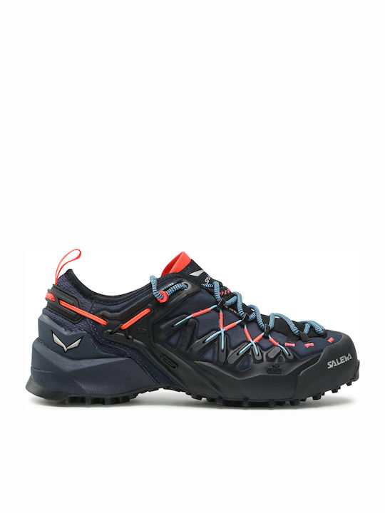 Salewa Wildfire Edge GTX Women's Hiking Shoes Gore-Tex Blue