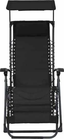 vidaXL vidaXL Strandstühle Wasserdicht 61x88cm Schwarz