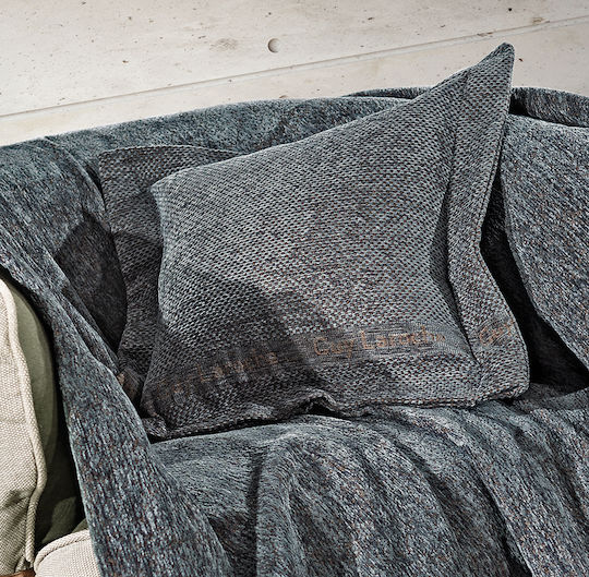 Guy Laroche Ριχτάρι Τετραθέσιου Καναπέ Balance 180x350εκ. Anthracite