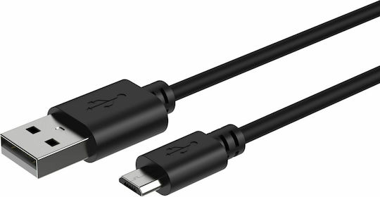 Ansmann Regulär USB 2.0 auf Micro-USB-Kabel Schwarz 1m (1700-0129) 1Stück
