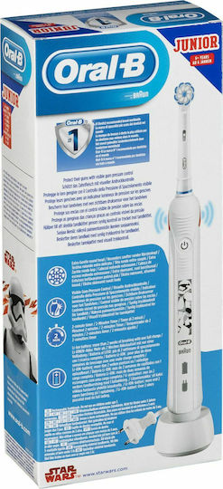 Oral-B Junior Παιδική Ηλεκτρική Οδοντόβουρτσα για 6+ Χρονών Star Wars