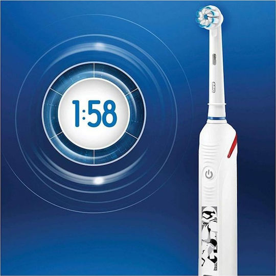 Oral-B Junior Παιδική Ηλεκτρική Οδοντόβουρτσα για 6+ Χρονών Star Wars