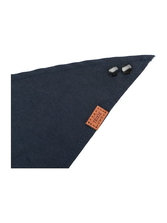 Trixie Be Nordic Dog Bandana Medium Dark Blue Bandana with Anchor Design in Blue color 17323