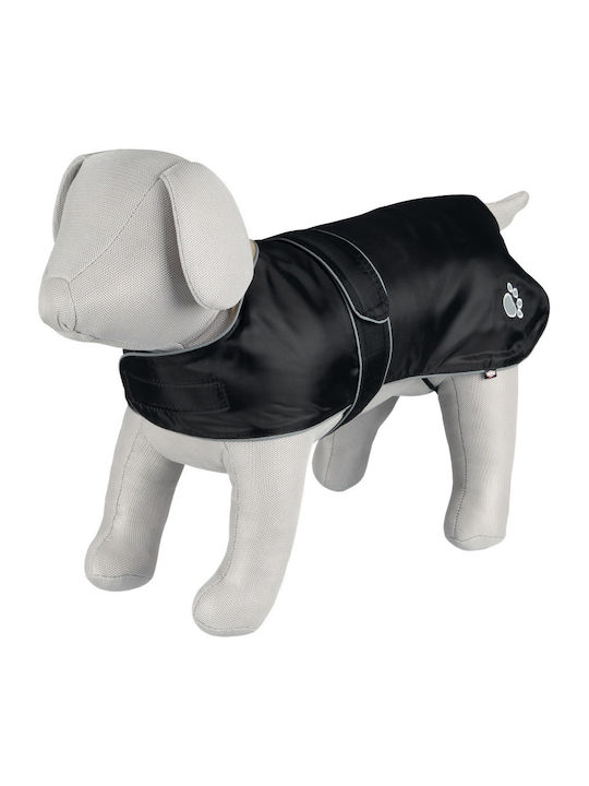 Trixie Orleans Black Fleece / Waterproof Dog Coat with 55cm Back Length