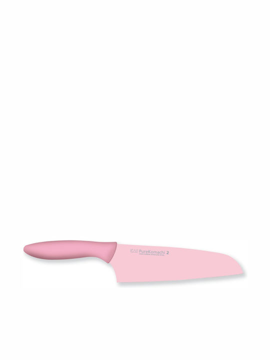 Kai Pure Komachi II Μαχαίρι Santoku από Ανοξείδωτο Ατσάλι 16.5cm AB-5702