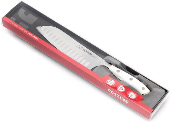 Comas Marble Knife Santoku from Stainless Steel 18cm