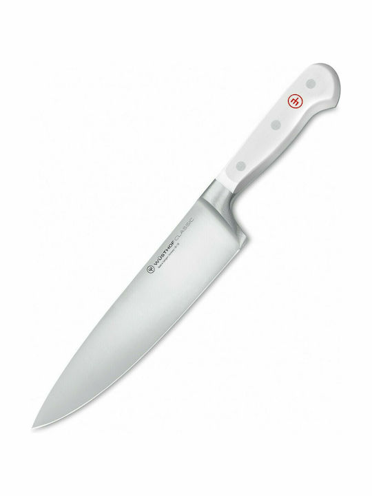 Wusthof Classic Μαχαίρι Chef από Ανοξείδωτο Ατσάλι White 20cm 1040200120