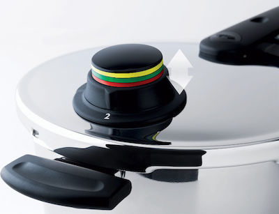 Fissler Intensa Χύτρες Ταχύτητας Set Quattro 8lt και 4lt