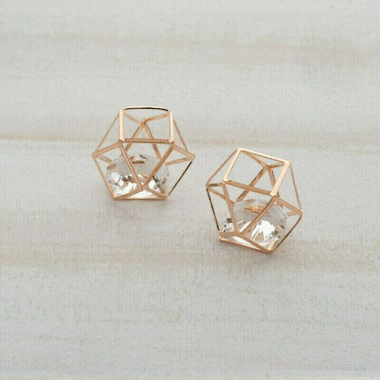 Parisis Cadou De Nuntă Decorativ Cub Cu Diamant Artificial KY08