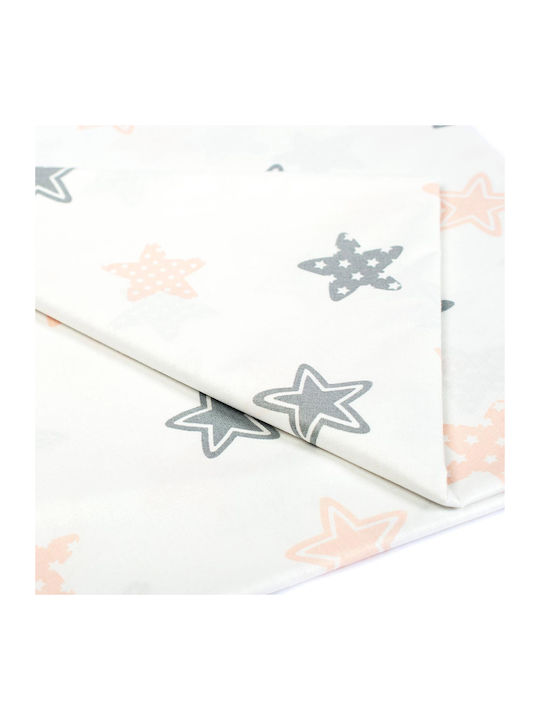 Dimcol Star Baby Cotton Pillowcase Gray 35x45cm