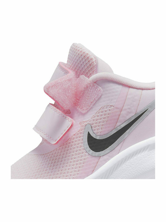 Star Runner Star Runner 3 Kids Sports Shoes Running with Hoop & Loop Closure Pink Foam / Black