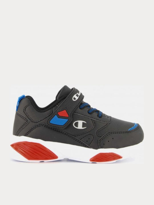 Wave B Ps Kids Sneakers with Scratch & Lights Blue
