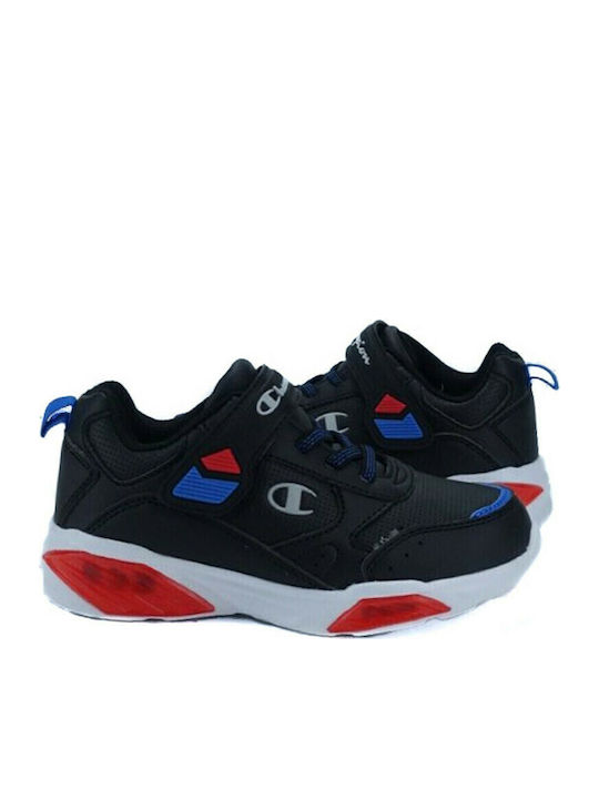 Wave B Ps Kids Sneakers with Scratch & Lights Blue