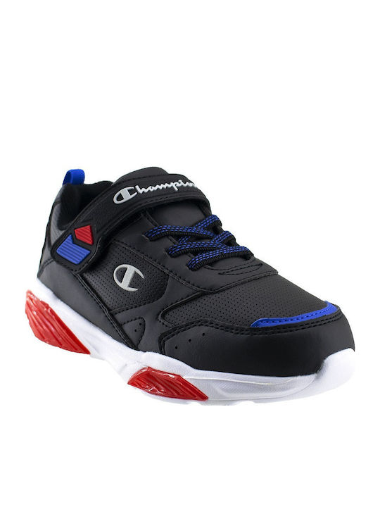 Wave B Ps Kids Sneakers with Scratch & Lights Blue