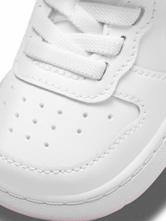 Court Court Borough Kids Sports Shoes White / Dark Beetroot