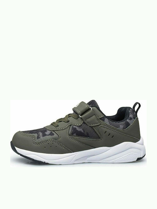 Fila Kids Sports Shoes Running Memory Storm 5 Khaki