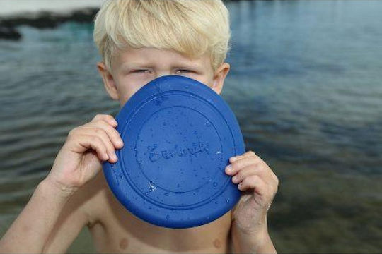 Scrunch Frisbee Silicone with Diameter 16 cm Blue