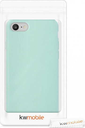 KWmobile Rubber Back Cover Σιλικόνης Mint (iPhone 8/7)