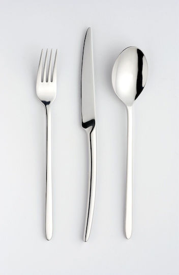 Cryspo Trio Inka Besteckset Edelstahl Silber 72Stück mit Koffer 45.820.072