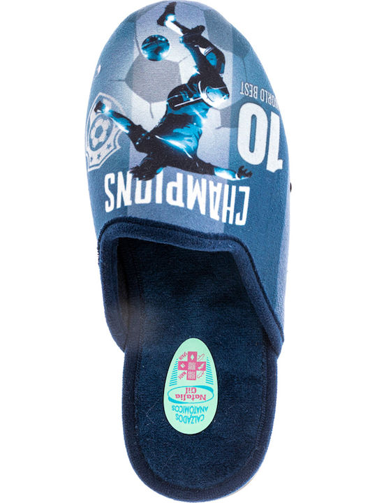 Blue Slippers