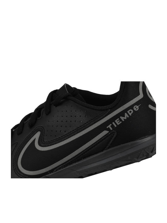 Tiempo Legend 9 TF Kids Soccer Cleats Turf Black