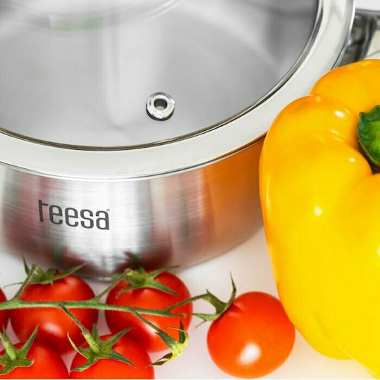 Teesa Cook Expert Master Set De Oale Din Oțel Inoxidabil Argintiu 3 Piese