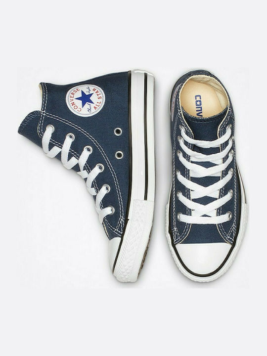 Converse Παιδικά Sneakers High All Star Chuck Taylor Hi Μπλε