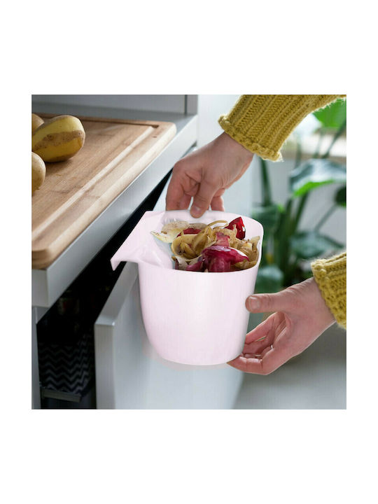 Navaris Waste Bin Waste Plastic White 29x12cm 1pcs