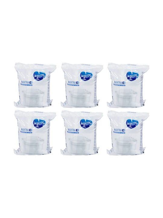 Brita Marella Cool Plastic Jug Λευκή with 6 Replacement Filters Maxtra+ 2400ml