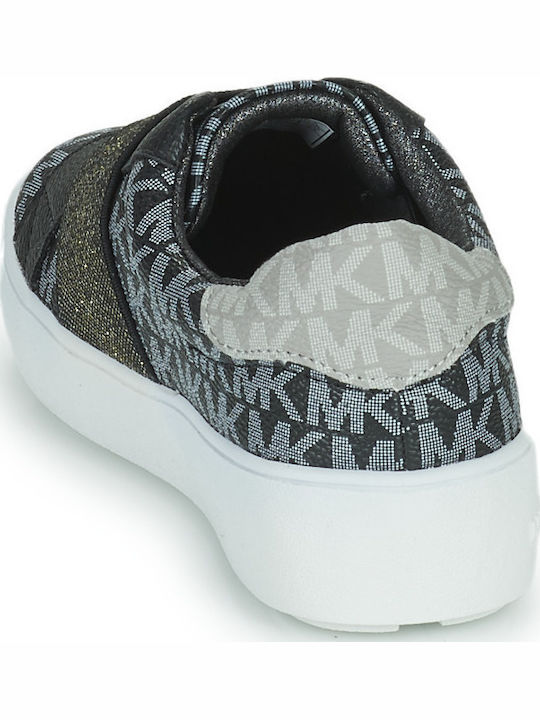 Jordana Παιδικά Sneakers Slip-on Μαύρα