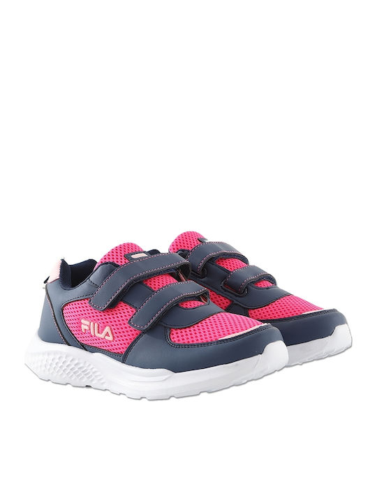 Comfort Happy Încălțăminte sport Joasa pentru copii cu scai Fuchsia