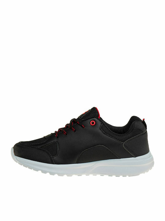 Comfort Strong 2 Παιδικά Sneakers Μαύρα