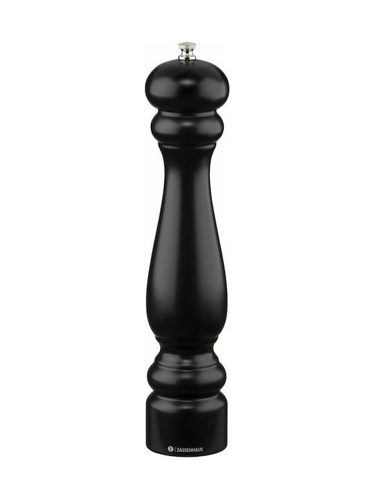 Zassenhaus Potsdam Set Manual Râșnițe Condimente din Lemn în Culoare Negru 30cm 1buc