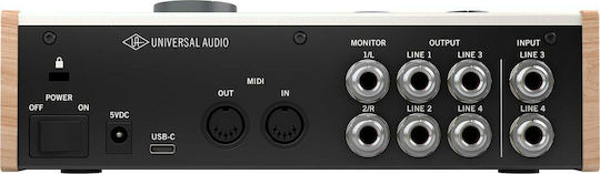 Universal Audio Volt 476 Εξωτερική Επαγγελματική Κάρτα Ήχου με Σύνδεση USB