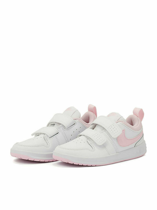 Pico 5 Kids Sneakers with Scratch White / Pink Foam