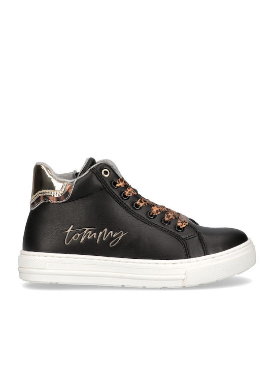 Kids Sneakers High Black