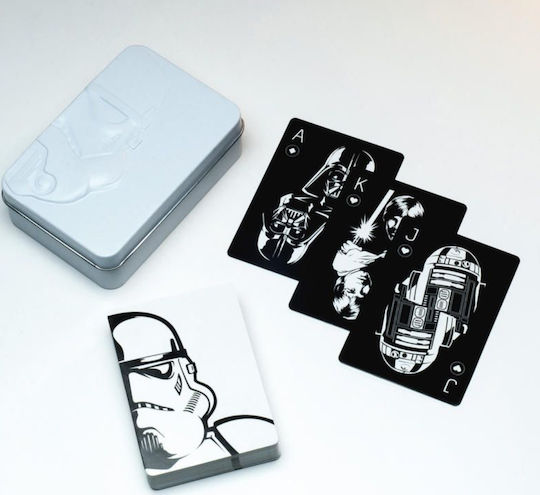 Paladone Plasticized Collectable Card Deck Star Wars Black