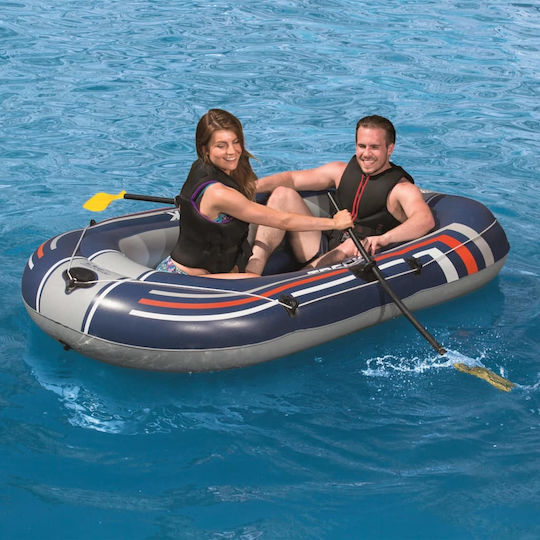 Bestway Inflatable Boat 2 People Blue with Oars & Pump 228x121cm