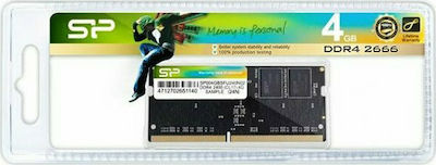 Silicon Power 4GB DDR4 RAM with 2666 Speed for Laptop