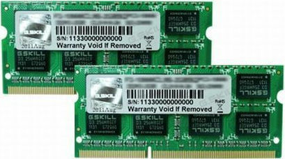 G.Skill 8GB DDR3 RAM with 2 Modules (2x4GB) and 1333 Speed for Laptop