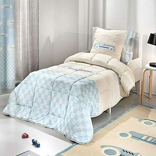 Saint Clair Kids Duvet Cover Single Light Blue