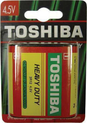 Toshiba Μπαταρία Zinc 3R12 4.5V 1τμχ