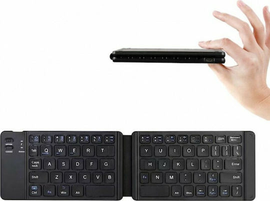 Andowl Q-815 Ασύρματο Bluetooth Πληκτρολόγιο Αγγλικό US